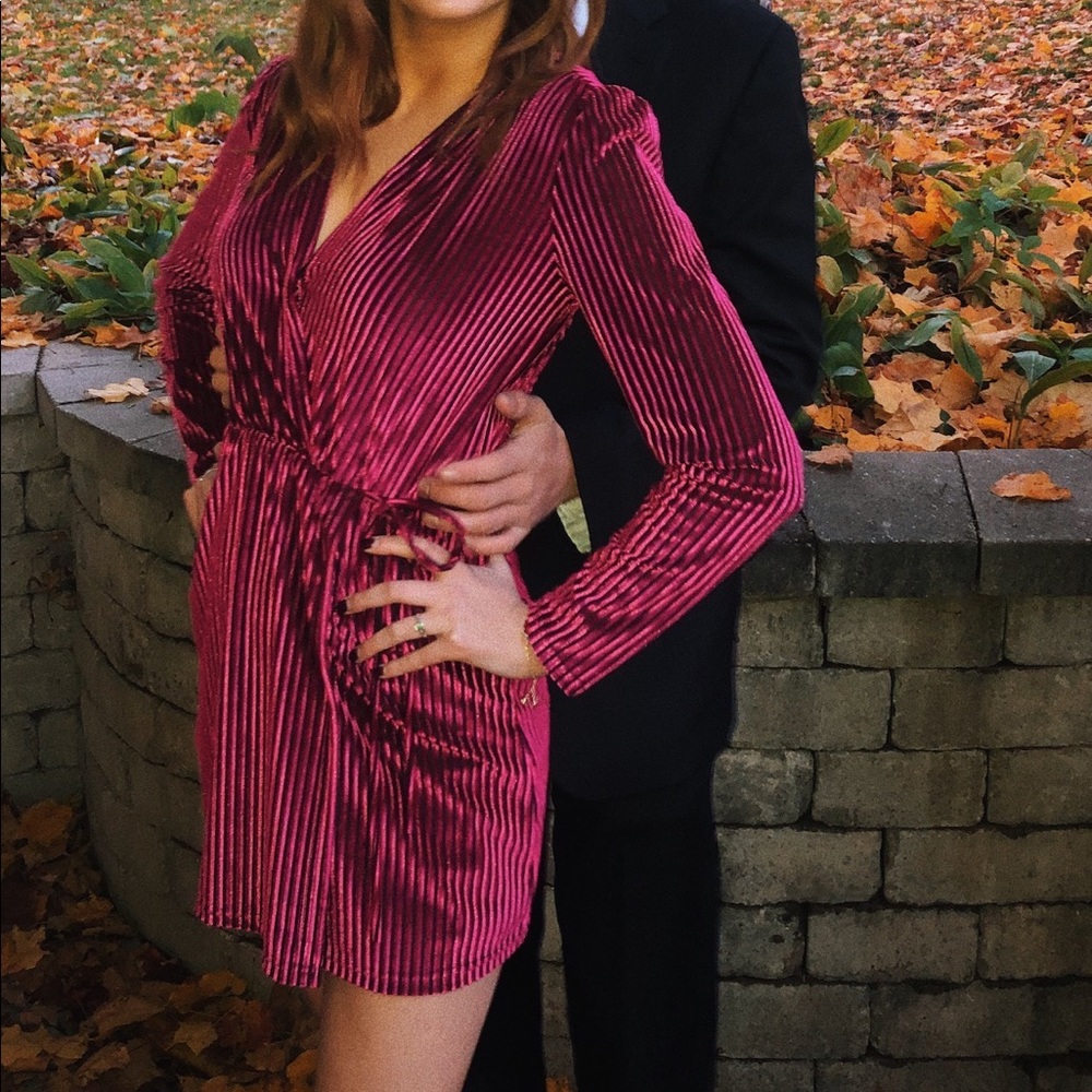 Lulu’s Velvet Dress